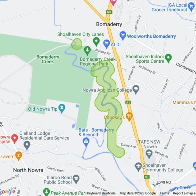 Bomaderry Creek Walking Track