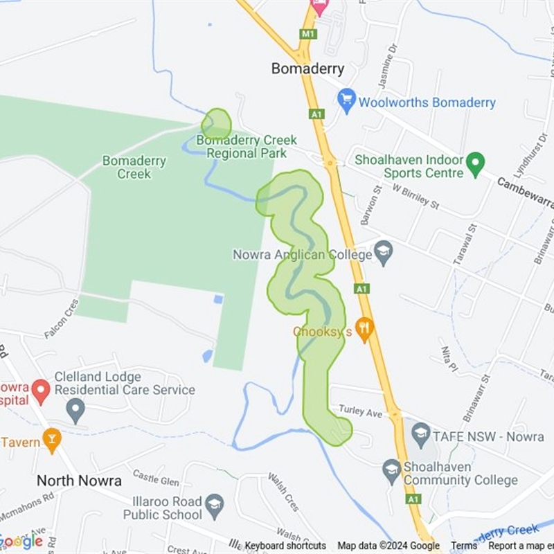 Bomaderry Creek Walking Track