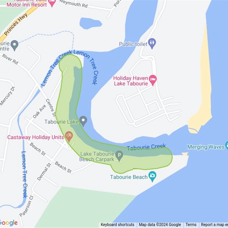 Tabourie Lake Walking Track field guide