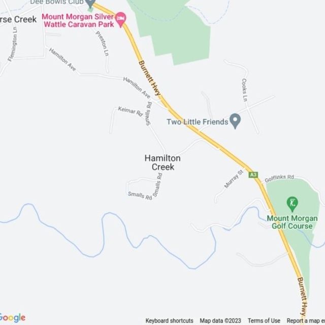 Hamilton Creek, QLD field guide