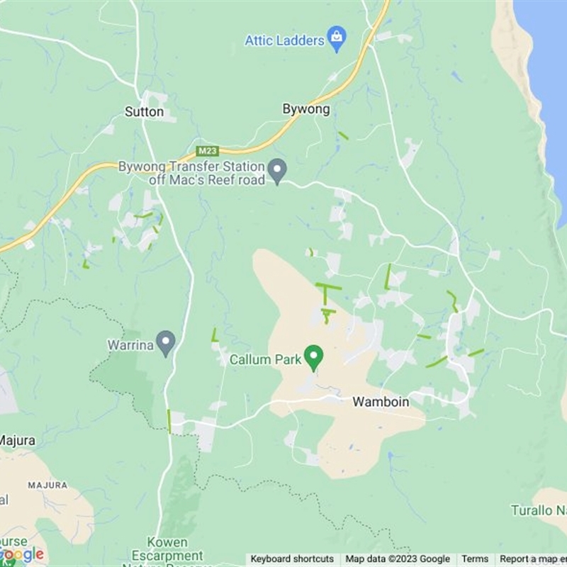 Sutton, Bywong and Wamboin Greenways