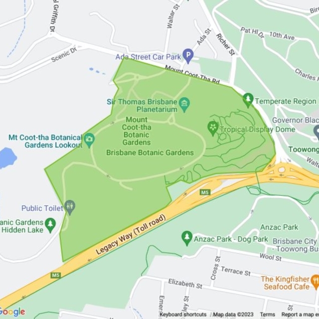 Brisbane Botantic Gardens Mt Coot-tha field guide