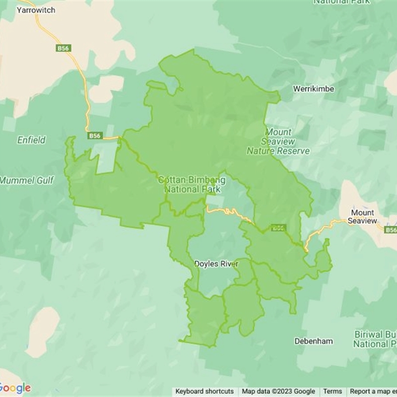 Cottan-Bimbang National Park field guide