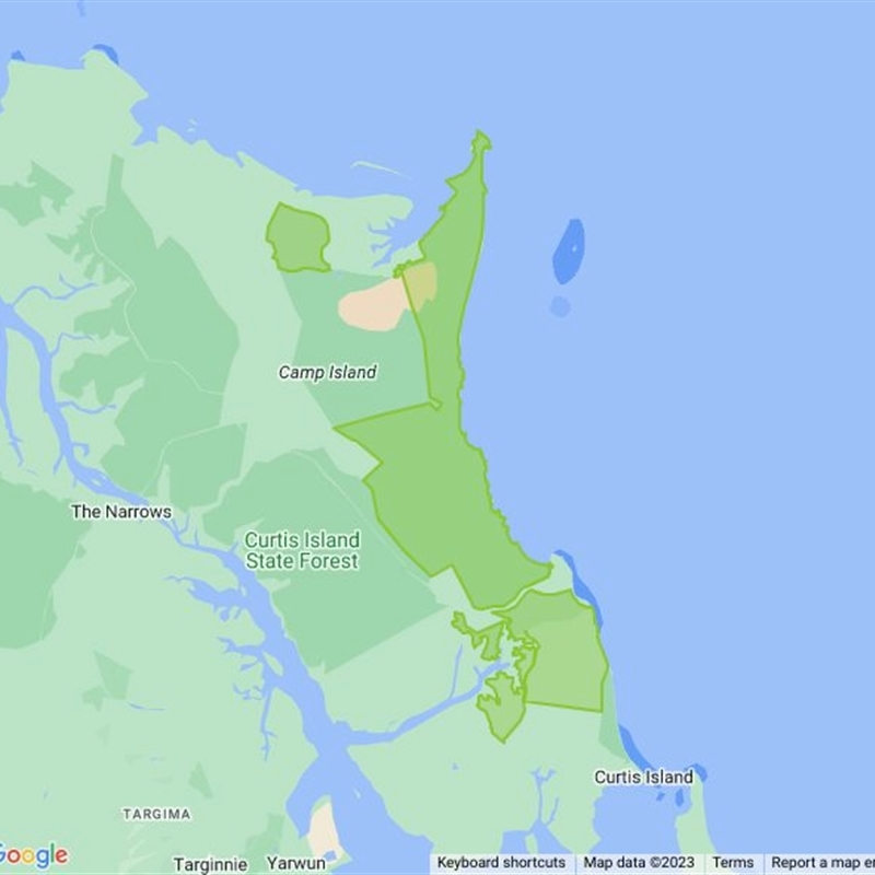 Curtis Island National Park field guide