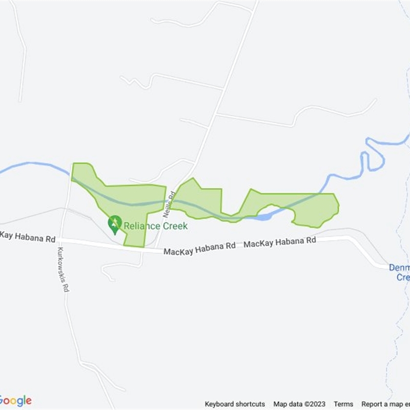 Reliance Creek National Park field guide