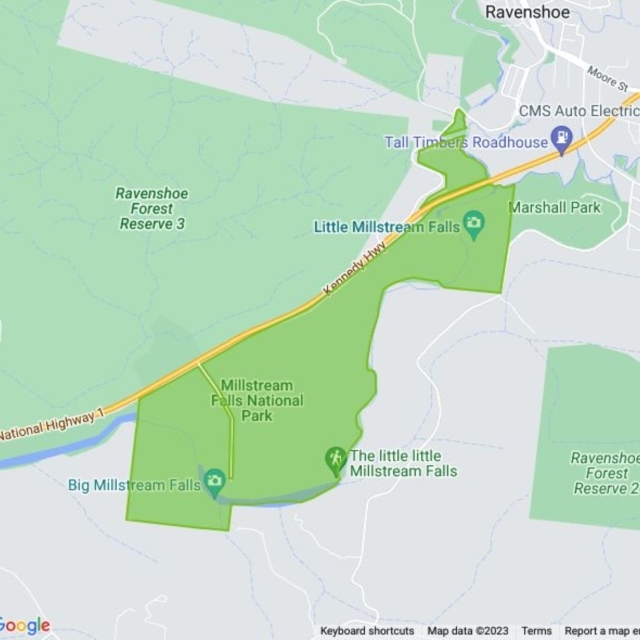 Millstream Falls National Park field guide