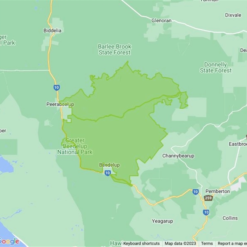 Greater Beedelup National Park field guide