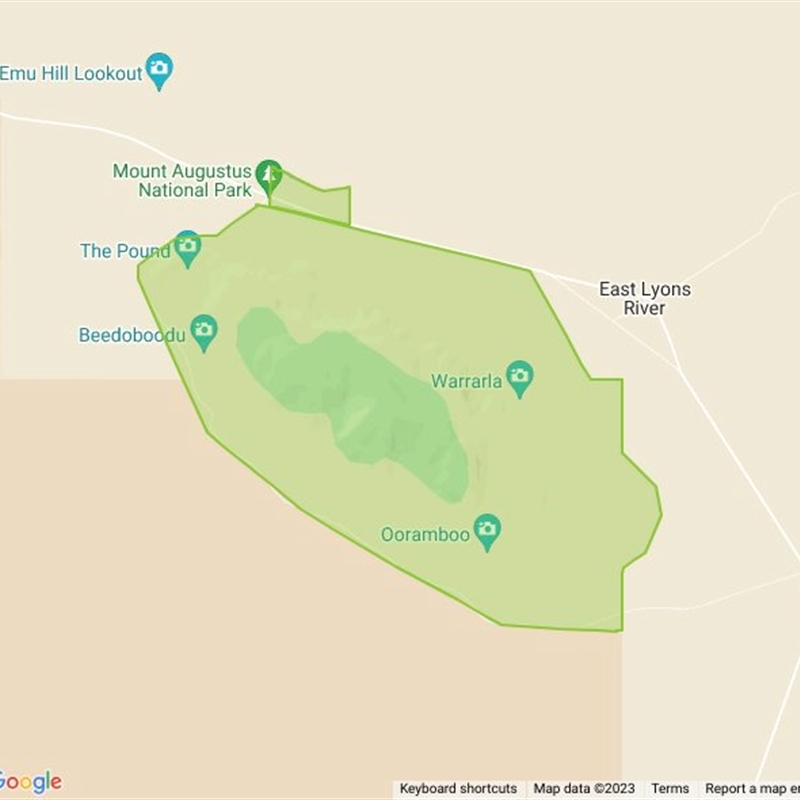 Mount Augustus National Park field guide