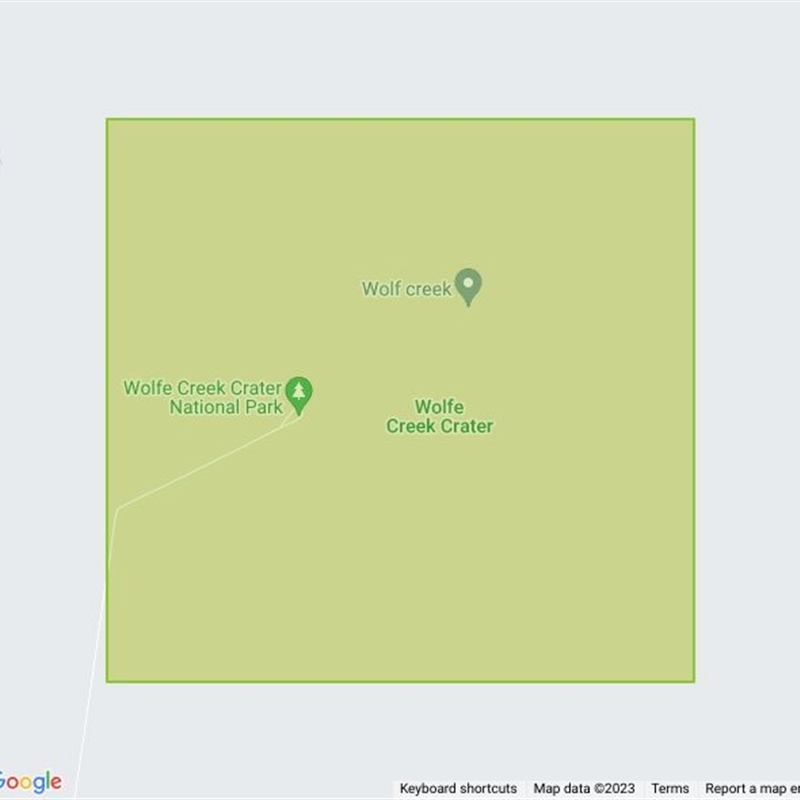 Wolfe Creek Meteorite Crater National Park field guide