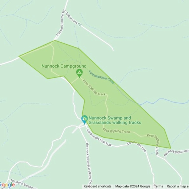 Nunnock Grassland Walking Track field guide