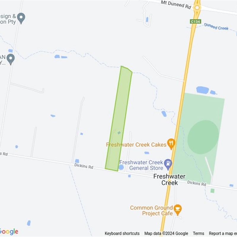 WendyM's farm at Freshwater Ck. field guide