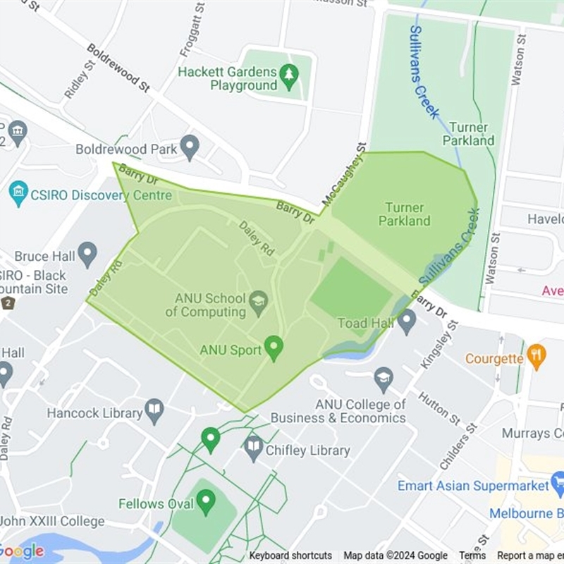 ANU Daley Precinct field guide