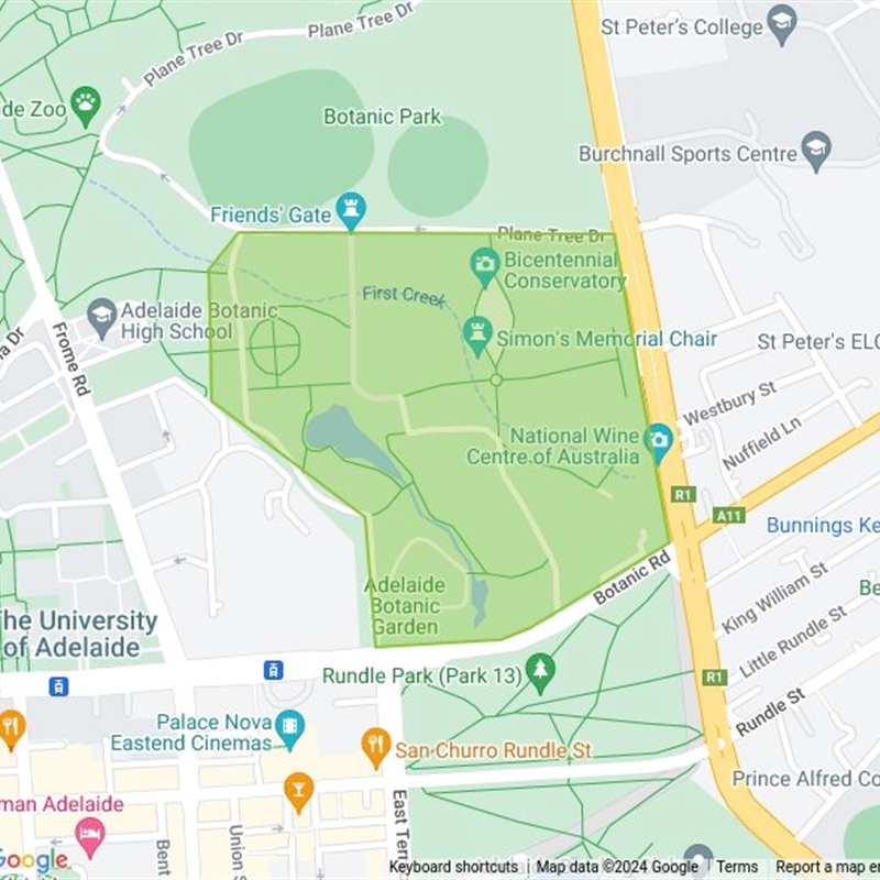 Adelaide Botanic Garden field guide