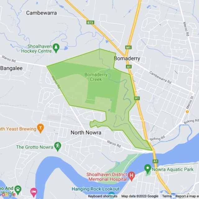 Bomaderry Creek Regional Park field guide