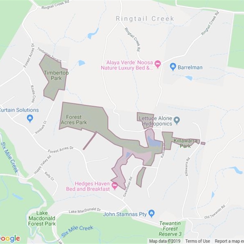 Forest Acres Bushland Network field guide